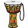 Meinl Percussion Junior Djembe con guscio e testa sintetici, finitura Simbra - NON MADE IN CHINA - 7 in formato compatto, sintonizzato con corda, garanzia di 2 anni (JRD-SI)
