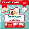 Pampers Baby Dry Mutandino Taglia 5 (12-18 Kg) Offerta 104 Pannolini (4X26)