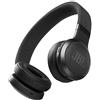 JBL Live 460NC - Cuffie wireless on-ear con cancellazione del rumore, batteria a lunga durata e controllo assistente vocale, colore: nero