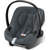 CYBEX Seggiolino Auto Aton B2 i-Size con Base One, Dalla nascita a circa 24 mesi, Max. 13 kg, Con Base ISOFIX e Riduttore per Neonati, Compatibile con SensorSafe, Steel Grey