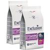 Exclusion Veterinary Diet PREZZO SPECIALE x2 Exclusion Hypoallergenic Adult Pork and Pea Medium and Large Breed 12kg