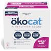 OKOCAT - Lettiera super morbida in legno naturale per zampe delicate, 5,1 kg, media, rosa