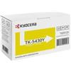 Kyocera TONER ORIGINALE KYOCERA ECOSYS MA2100cfx TK-5430Y TK5430Y 1T0C0AANL1 GIALLO 1.25K