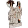 Statua Antica in Porcellana Staffordshire Inghilterra 1860-1880