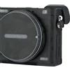 Kiwifotos Pellicola protettiva antigraffio per fotocamera Sony Alpha a6000 + kit di obiettivi da 16 a 50 mm, fotocamera DSLR 3M Body Lens Guard - Shadow Black Protector Decalcomanie