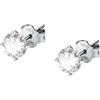 BLUESPIRIT Orecchini da donna, Collezione Aurora, in Argento 925, Zirconi,Idee regalo, Punti luce - P.25U201001000