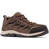 Columbia CRESTWOOD MID WATERPROOF Scarponi Da Trekking Alta impermeabili Uomo, Grigio (Dark Grey x Deep Rust), 41.5 EU