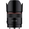 Samyang Obiettivo Mirrorless Samyang 75mm F/1.8 AF per Sony FE (F1214806101)