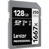 Lexar [Pronta consegna] Lexar SDXC Professional UHS-II 1667x 128GB V60