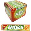 Mondelez CARAMELLE HALLS GUSTO AGRUMI SENZA ZUCCHERO - BOX 20 CONFEZIONI