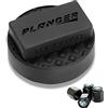 PLANGER® - Lofty Pad Piatta + 4 Tappi di Ventilazione - Tampone in Gomma per cric (per BMW, Mini & Opel) - Gomma per cri