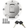 Baceyong 1 tappo per serbatoio carburante per moto, compatibile con Yamaha YZF R1 1998-1999 R6 1999-2000 600 750 XJR1200 XJR400 TDM850 TDM900 TRX850 FJ1200