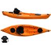 Big Mama Kayak Kayak monoposto Privat 2.0 Big Mama Kayak canoa da 295 cm + 2 gavoni + 1 seggiolino (PACK 2) - ARANCIONE