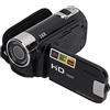NestNiche Videocamera Videocamera Full HD 4K 48MP, Rotazione 270° Zoom Digitale 16X Registratore Touch Screen LCD da 2,7 Pollici Fotocamera Per Vlogging con Flash Incorporato(Nero)