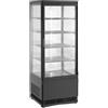 Amitek Armadio Refrigerato ventilato\espositore bibite Modello AK98EBN Porta a vetro