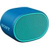 Sony SRS-XB01 - Speaker wireless portatile con EXTRA BASS, Resistente all'acqua, Bluetooth, Blu