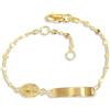 GioiaPura Bracciale Bambino Con Targa Oro 18kt Gioiello Gioiapura Oro 750 GP-S201946