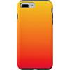 Sunrise Color Gradient Custodia per iPhone 7 Plus/8 Plus Rosso Arancione Giallo Gradiente