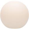 8 Seasons Design 32418S Globo brillante a sfera solare a LED da giardino, Bianco, Ø 50 cm, Solar