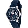 Sector No Limits Orologio Uomo, Tempo, Data, Analogico, Cinturino in Acciaio, Collezione 230 - R3251161056
