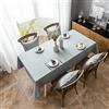 N\P NP Tovaglia in lino cotone imitazione jacquard, 80x160cm, Impermeabile Antimacchia, Protezione contro la polvere, Per tavoli rettangolari, Per la Decorazione del Tavolo da Pranzo della Cucina
