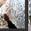 Zindoo Pellicola per vetri 45cm x 400cm Non Adesiva per Vetro Decorative Anti-UV Frosted Pellicola per Finestre,per Ufficio Bagno Camera da Letto Sala di Riunione