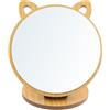 Cozlly Orecchio Gatto, specchio pieghevole regolabile, cosmetico in legno con base in legno, per cameretta dei bambini