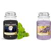 YANKEE CANDLE Candela profumata | Giara grande Lavanda al limone | Candele a lunga combustione | Notte di Mezza Estate