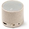 Altoparlante 3W wireless in fibra di grano personalizzato Roly Kumber 3W personalizzate o neutre