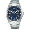 Seiko Orologio Seiko 5 sports SRPG29K1 stile militare blu