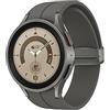 SAMSUNG Galaxy Watch5 Pro LTE 45 mm Orologio Smartwatch, Monitoraggio Benessere, Fitness Tracker, Batteria a lunga durata, Gray Titanium [Versione Italiana]