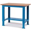 Fami Banco da lavoro per officina 1024 x 750 x 732-1107 H - piano in multiplex - FAMI FBG02S1000R0004 - WORK UP Blu
