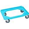 Kongamek Carrello dolly blu 4 ruote girevoli carico 200kg - Kongamek KM682