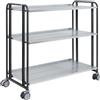 Kongamek Carrello grigio scuro con freno, 3 Ripiani 1277x638x1300 Kongamek KM168-3LL-ERGO