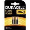 Duracell Batterie Alcaline per telecomandi 12V, 2 pile - DURACELL MN21 DU25