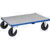 Kongamek Carrello a piattaforma con freno 1200x800x260 carico 500Kg Kongamek KM430-3B