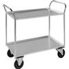Kongamek Carrello robusto in lamiera 2 ripiani Elettro galvanizzato KM4175-E Kongamek