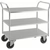 Kongamek Carrello robusto in lamiera 3 ripiani Elettro galvanizzato KM4169-E Kongamek