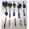 Casals kit 15 frese per la lavorazione del legno con gambo 6 mm