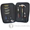 Casals set@52p kit 52 pz: pinza, martello, chiave a rullino 20mm, cacciavite, inserti, brugole