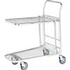 Kongamek Carrello contenitori per la spesa impilabili con ripiano alto Kongamek KM4202-E