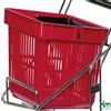 Kongamek Cestino per la spesa 27 litri, rosso Carico 15 kg - Kongamek KM3261-R