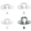 Rosver Controflangia FLG-D Conica Alta T.469/11 - Per Dischi Fibrati - Rosver 1 pz