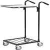 Kongamek Mini carrello con freno Nero / Bianco L x P x H 660x385x1090 - Kongamek KM153-HS
