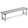 Fami Panchina per spogliatoio in metallo 1495 X 360 X 385 H - singola - FAMI FAN95500001 - Grigio