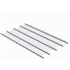 Kongamek Ripiano elettro galvanizzato carico 150kg 1200x800x20 - Kongamek KM120080ZP