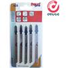 Freud Set 5 lame per seghetto Freud PRO - FT101B acciaio, attacco Aeg - Bosch - Casals - Dewalt - Freud - Hitachi