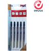 Freud Set 5 lame per seghetto Freud PRO - FT234X in acciaio attacco Aeg - Bosch - Casals - Dewalt - Freud - Hitachi