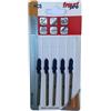 Freud Set 5 lame per seghetto in acciaio per materiali morbidi come legno, pannelli laminati o plastici - Freud - FT101AO