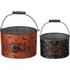 Primitives By Kathy Set di 2 secchielli per dolcetto o scherzetto